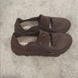 Nike Brown Loafers & Slip-Ons